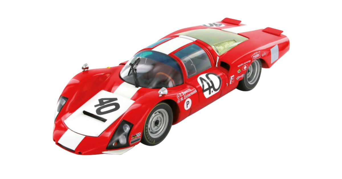 Top Slot TOP-7301 - PRE-ORDER NOW! - Porsche 906 LH - Squadra Tartaruga #40 - '67 12h Sebring