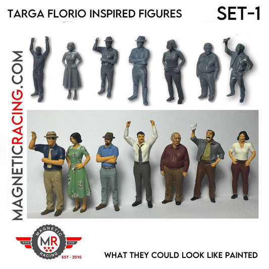 Magnetic Racing TargaFigsSet1 - Targa Florio People Set-1