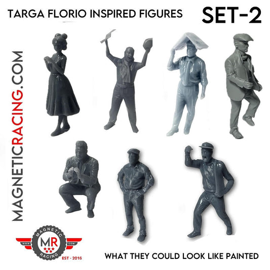 Magnetic Racing TargaFigsSet2 - Targa Florio People Set-2