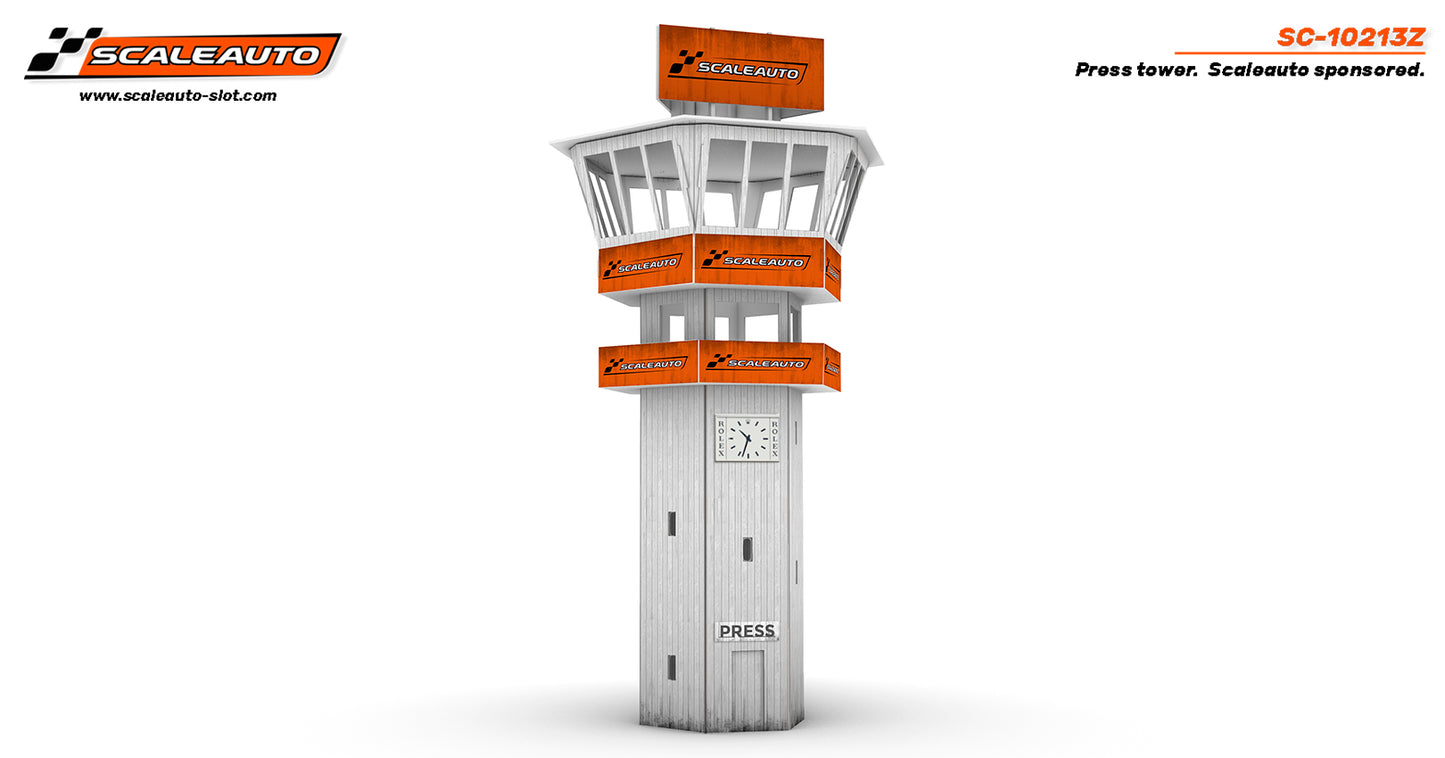 Scaleauto SC-10213Z - Press tower  Hexagonal SCALEAUTO sponsored.