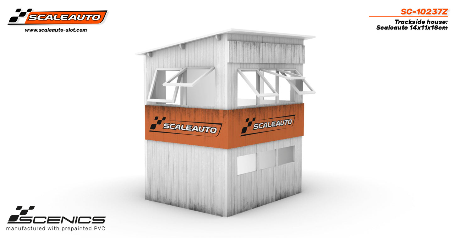 Scaleauto SC-10237Z - Trackside house: Scaleauto 14x11x18cm