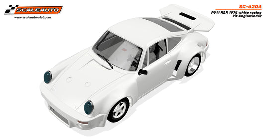 Scaleauto SC-6204 - ¡RESERVA YA! - Porsche 911 RSR 1974 - Kit blanco - Carrocería nueva 2025