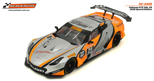 Scaleauto SC-6405 - PRE-ORDER! - Corvette Callaway GT3 - #25 - '25 CE Special Edition - Home Series