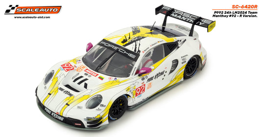 Scaleauto SC-6420R - PRE-ORDER NOW! - Porsche 992 - Team Manthey #92 - '24 Le Mans 24H - R Series