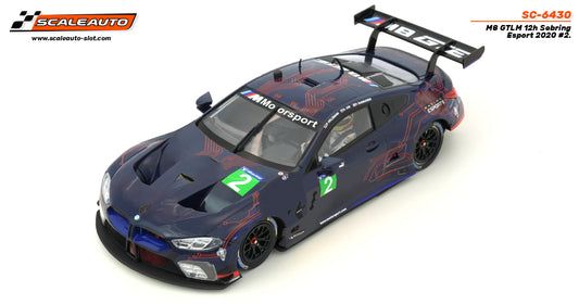 Scaleauto SC-6430 - PRE-ORDER NOW!!! - BMW M8 GTLM - E-Sports #2 - '20 Sebring 12H - Home Series