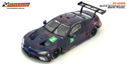 Scaleauto SC-6430R - PRE-ORDER NOW!!! - BMW M8 GTLM - E-Sports #2 - '20 Sebring 12H - R Series