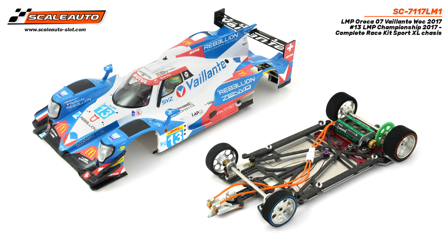 Scaleauto SC-7117LM1 - Oreca 07 LMP - Vaillante #13 - '17 WEC - Racing Kit - SPORT XL