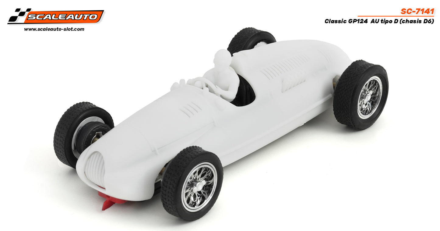 Scaleauto SC-7141 - Auto Union Tipo D - GP124 Classic - kit blanco