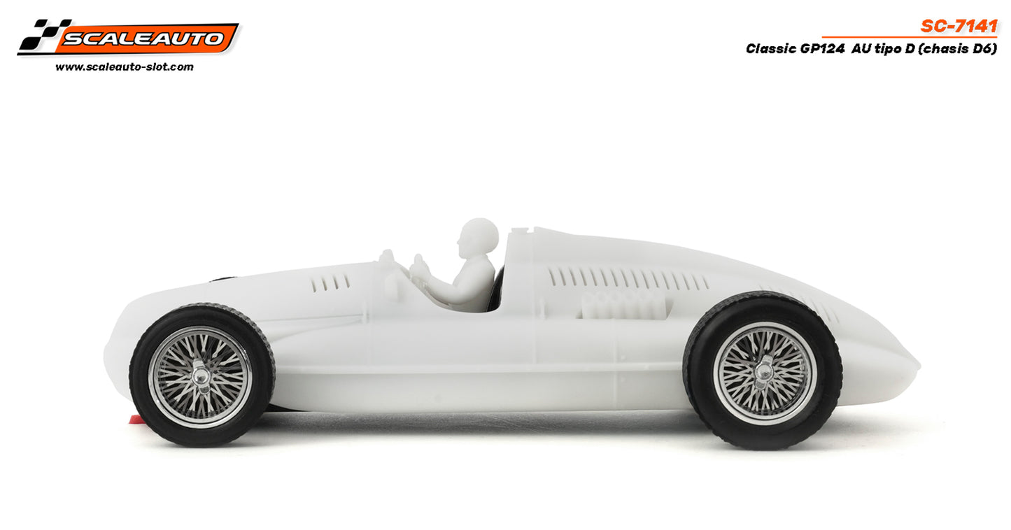 Scaleauto SC-7141 - Auto Union Tipo D - GP124 Classic - kit blanco