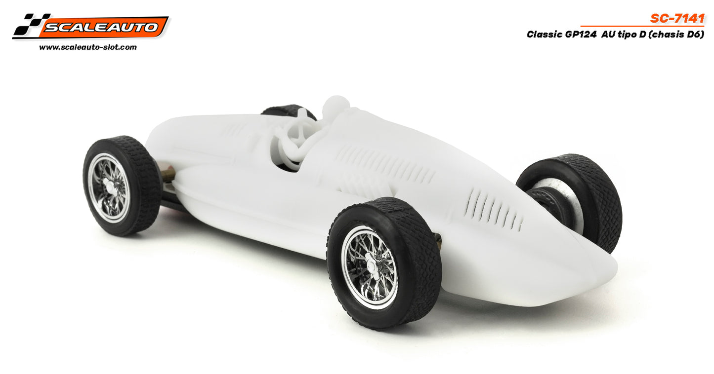 Scaleauto SC-7141 - Auto Union Tipo D - GP124 Classic - kit blanco