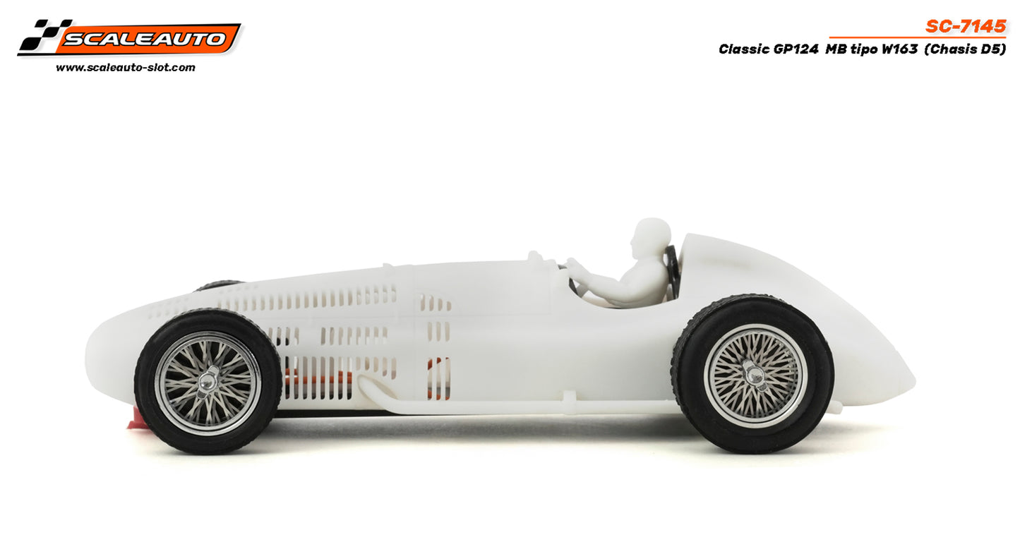 Scaleauto SC-7145 - PRE-ORDER NOW! - Mercedes-Benz W163 - GP124 Classic - white kit (chassis D5)