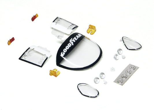 Slot.it CS19V - Transparent Parts - Toyota 88C