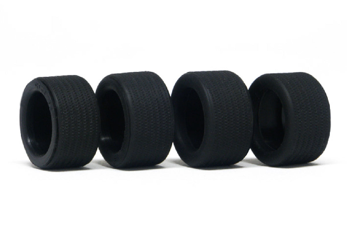 Slot.it PT2120C1 - C1 Compound Threaded Tires - 20 x 10.5mm, 19.5 x 10mm - 2 Fronts/2 Rears